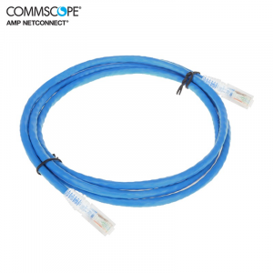 Dây nhảy Cat5e Patchcord 10ft Blue Commscope/AMP